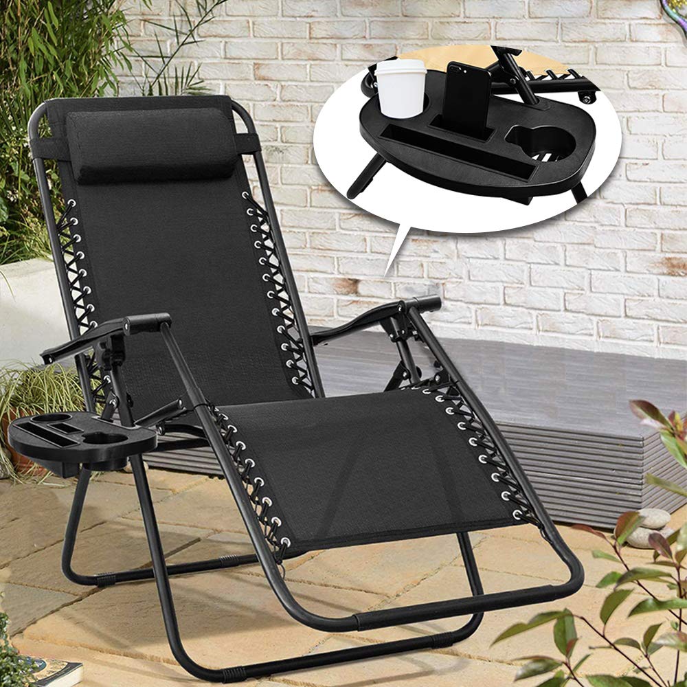 Zero Gravity Chair Tray Cup Holder 2 pcs M999888