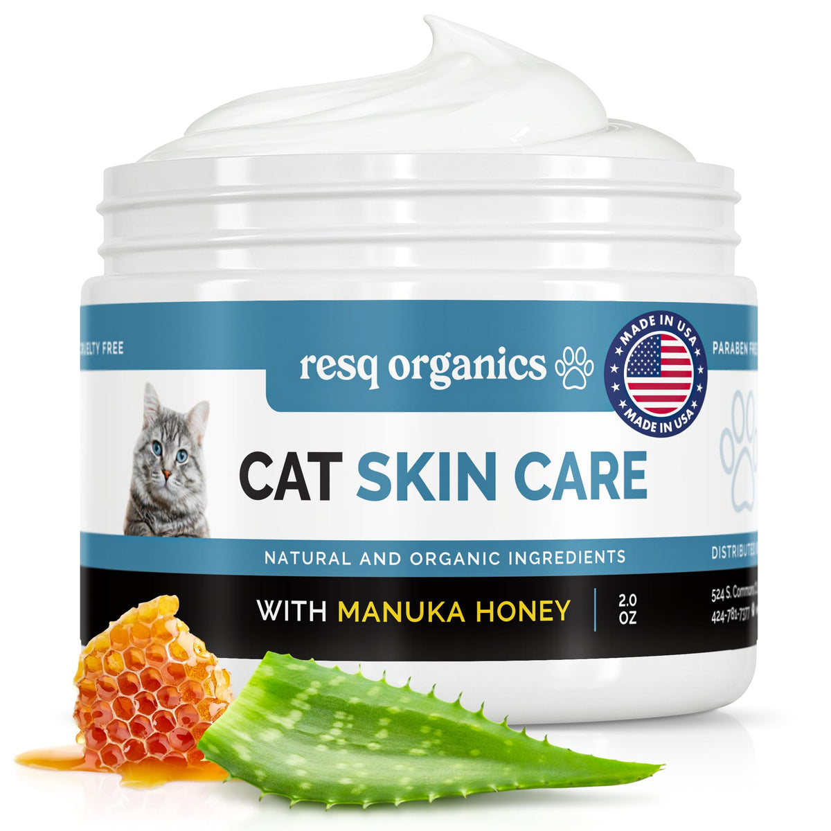 Cat Paw Balm Cat Cream 2 oz O2023