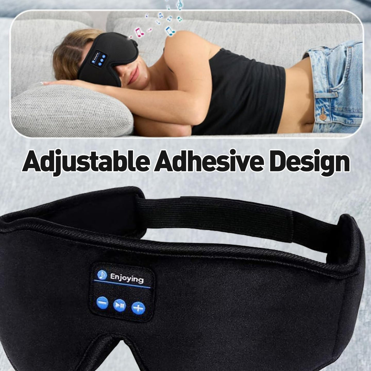 Bluetooth Sleep Mask with Headphones J166783