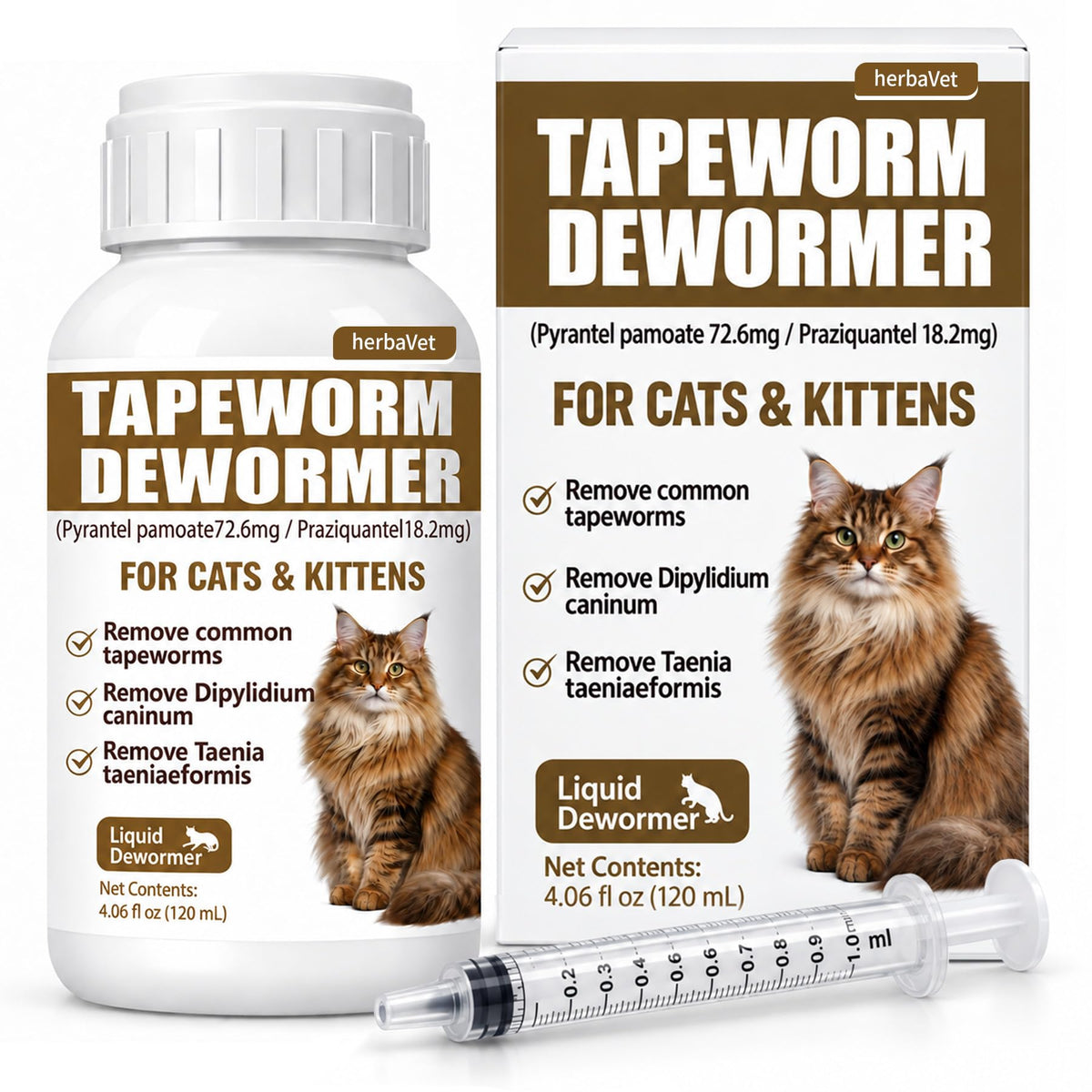 Cat Dewormer for Cats & Kittens M923704
