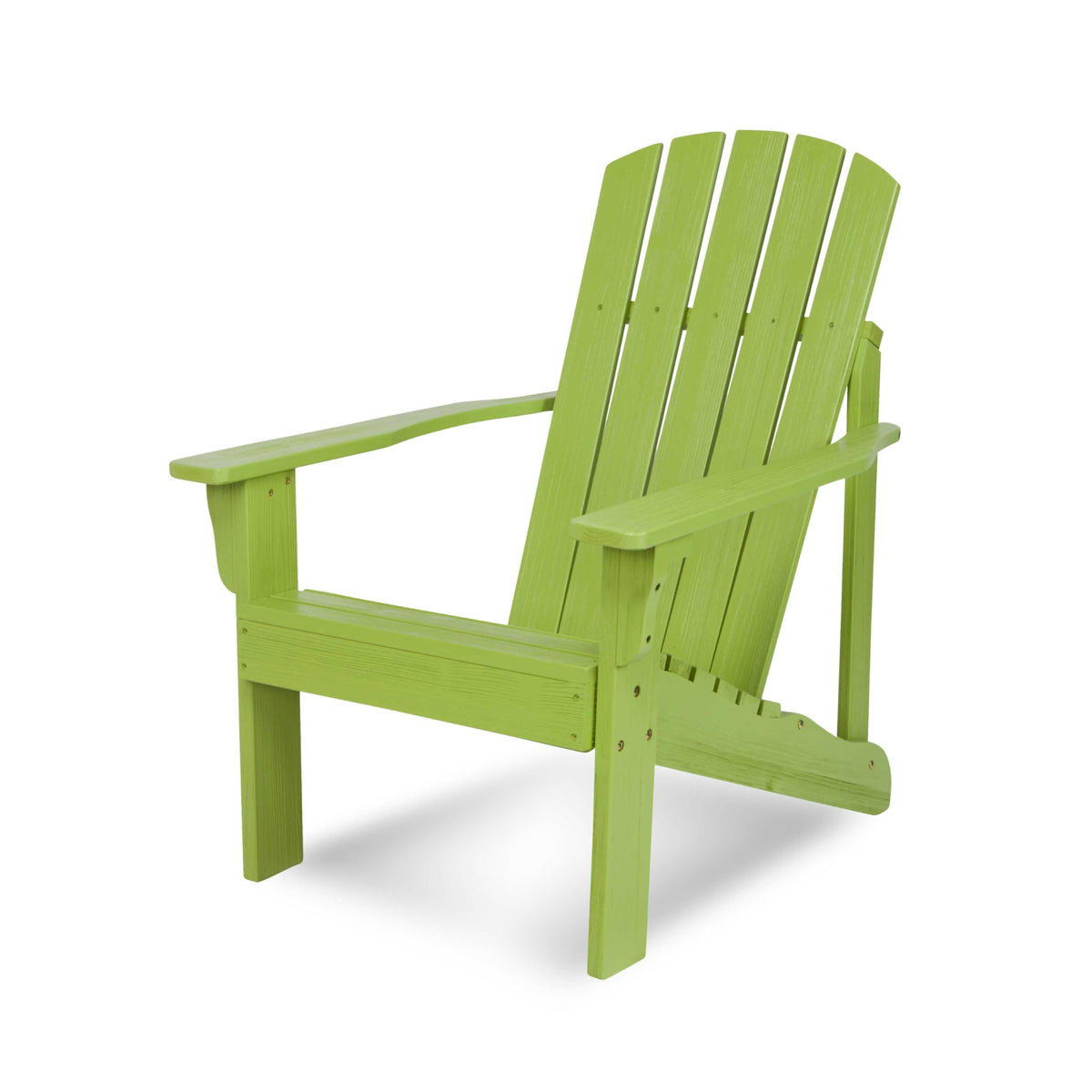 Lime Green Wooden Adirondack Chair H959816