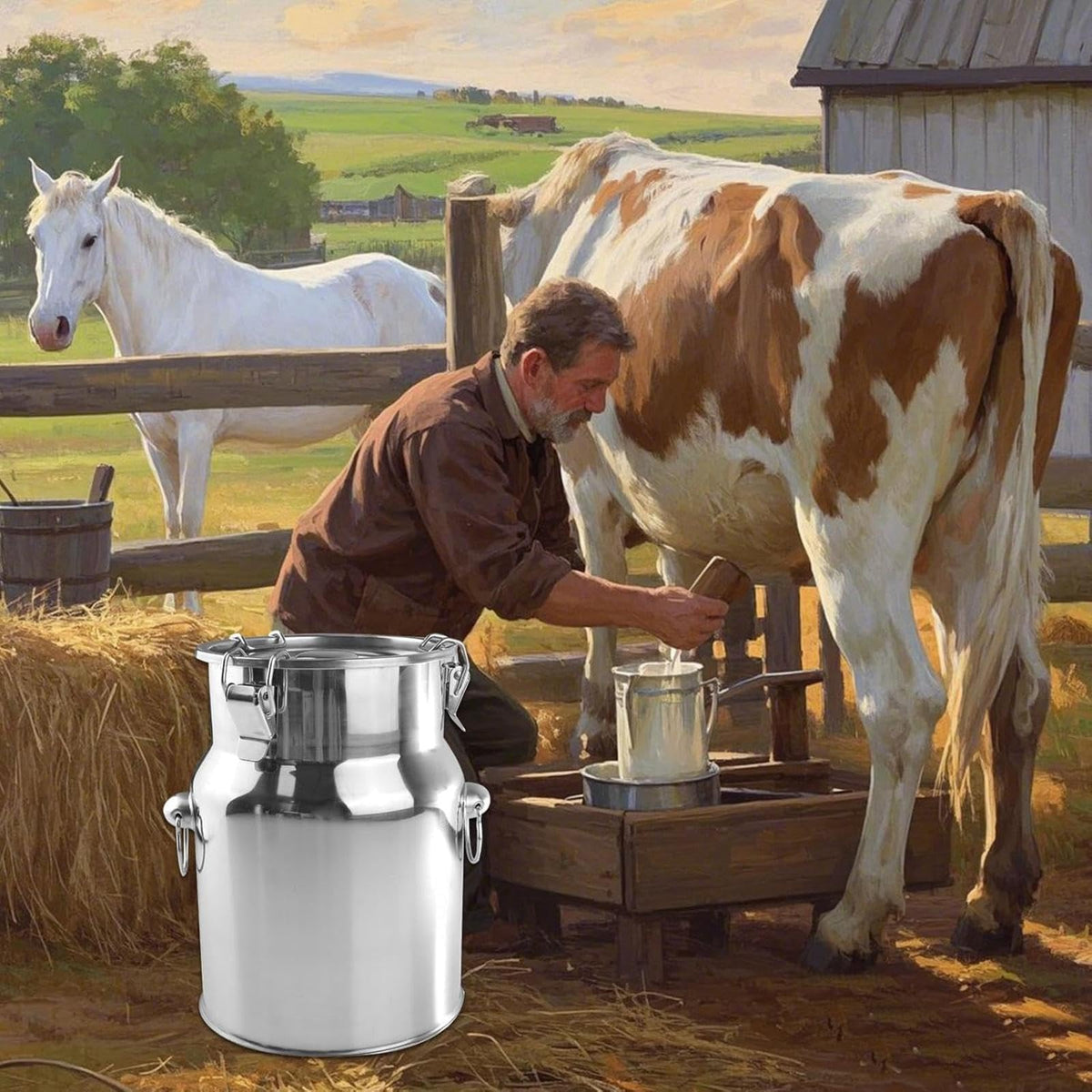 5L Stainless Steel Water Container with Tap D3250