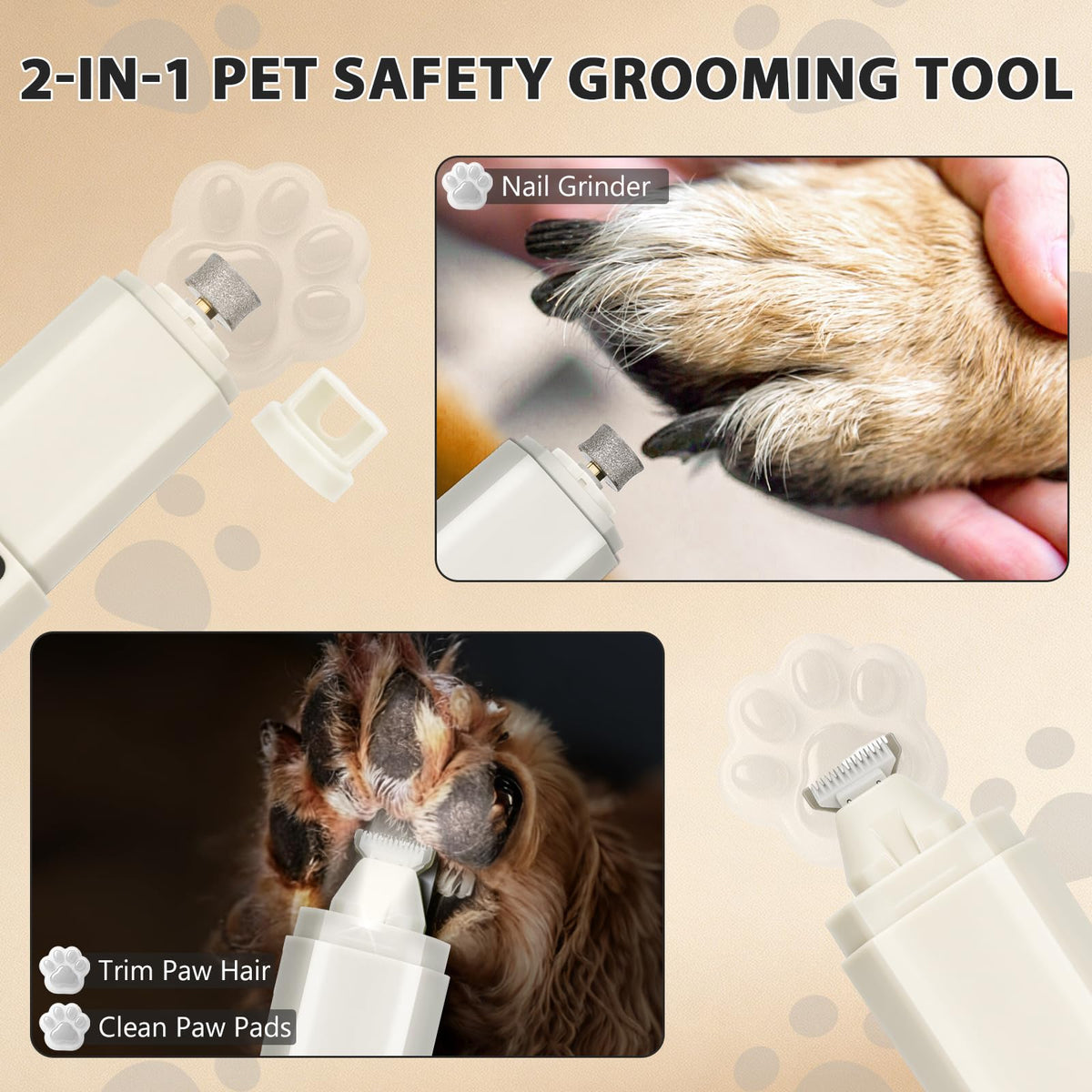 Dog Nail Grinder with Light O470181