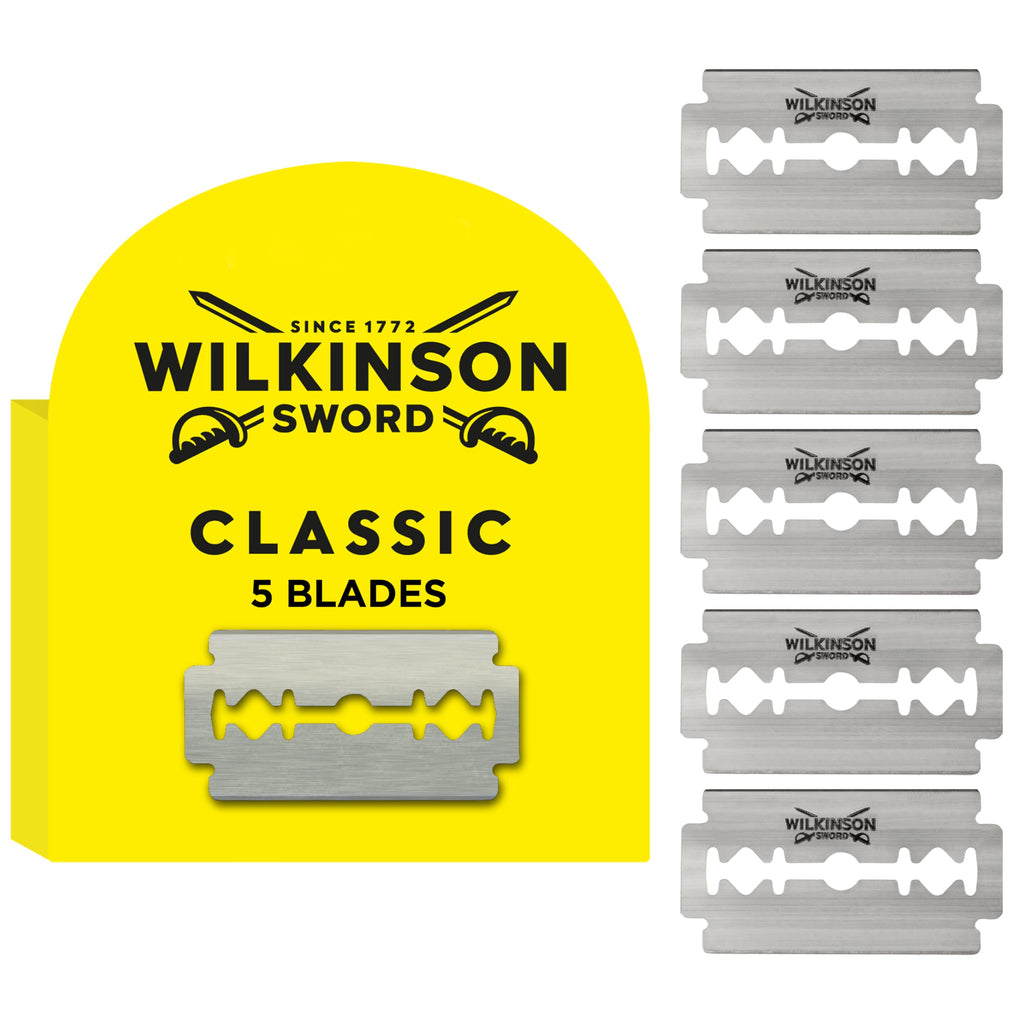 Double Edge Razor Blades 5 Per Pack U438