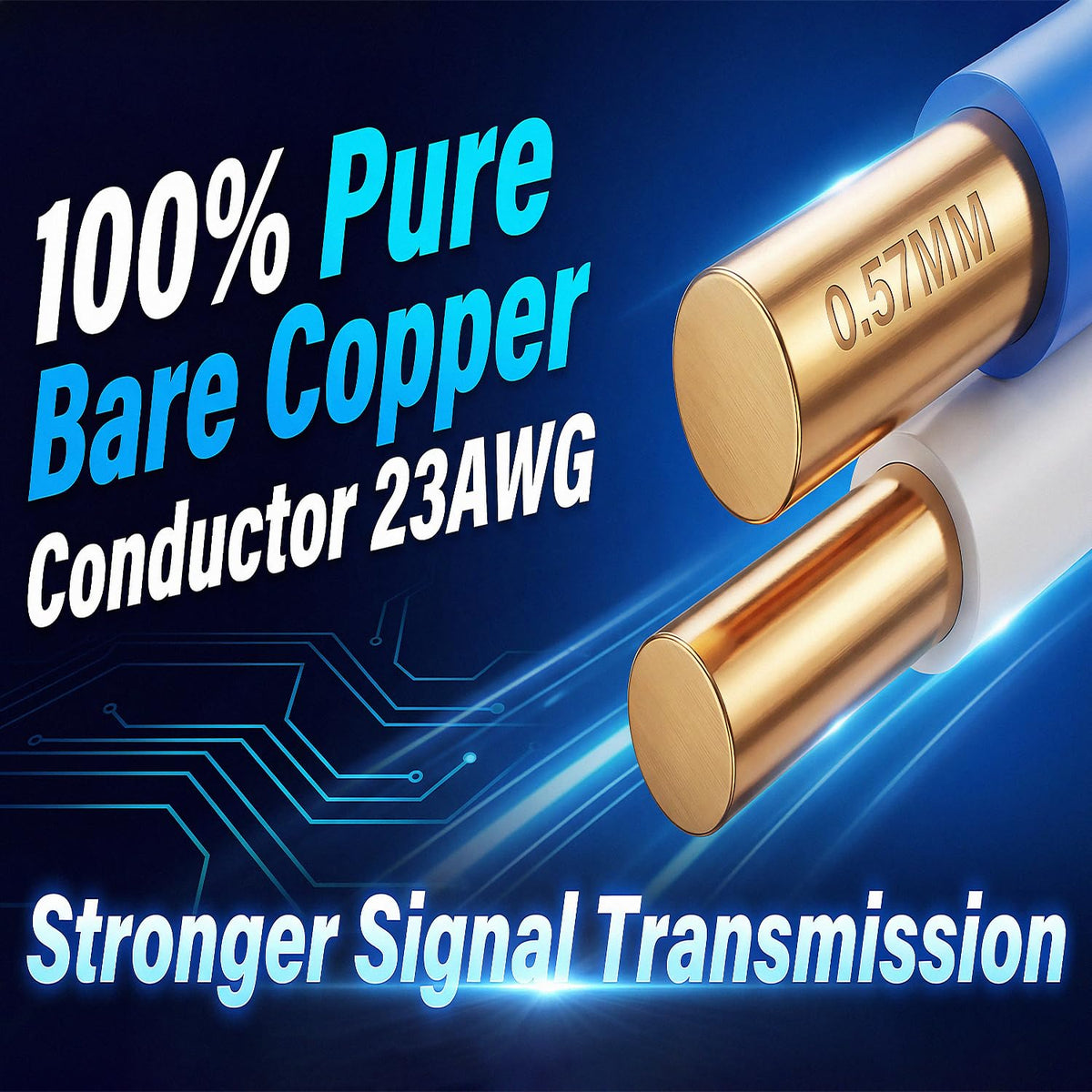 Cat6 Plenum 1000ft 23AWG Solid Bare Copper UTP Bulk Ethernet Cable U88619