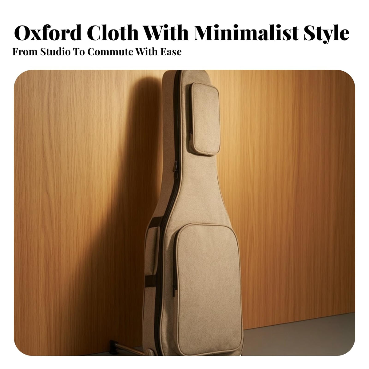 Electric Guitar Carrier Case with 15mm Padding Oxford Cloth Gig Bag G773817