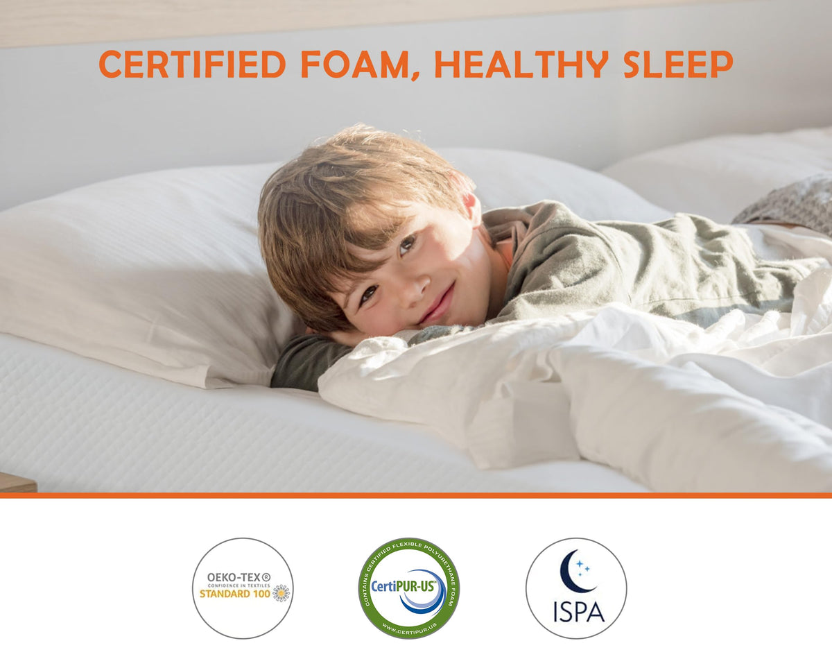 5 Inch Medium Firm Memory Foam Twin Mattress I859310