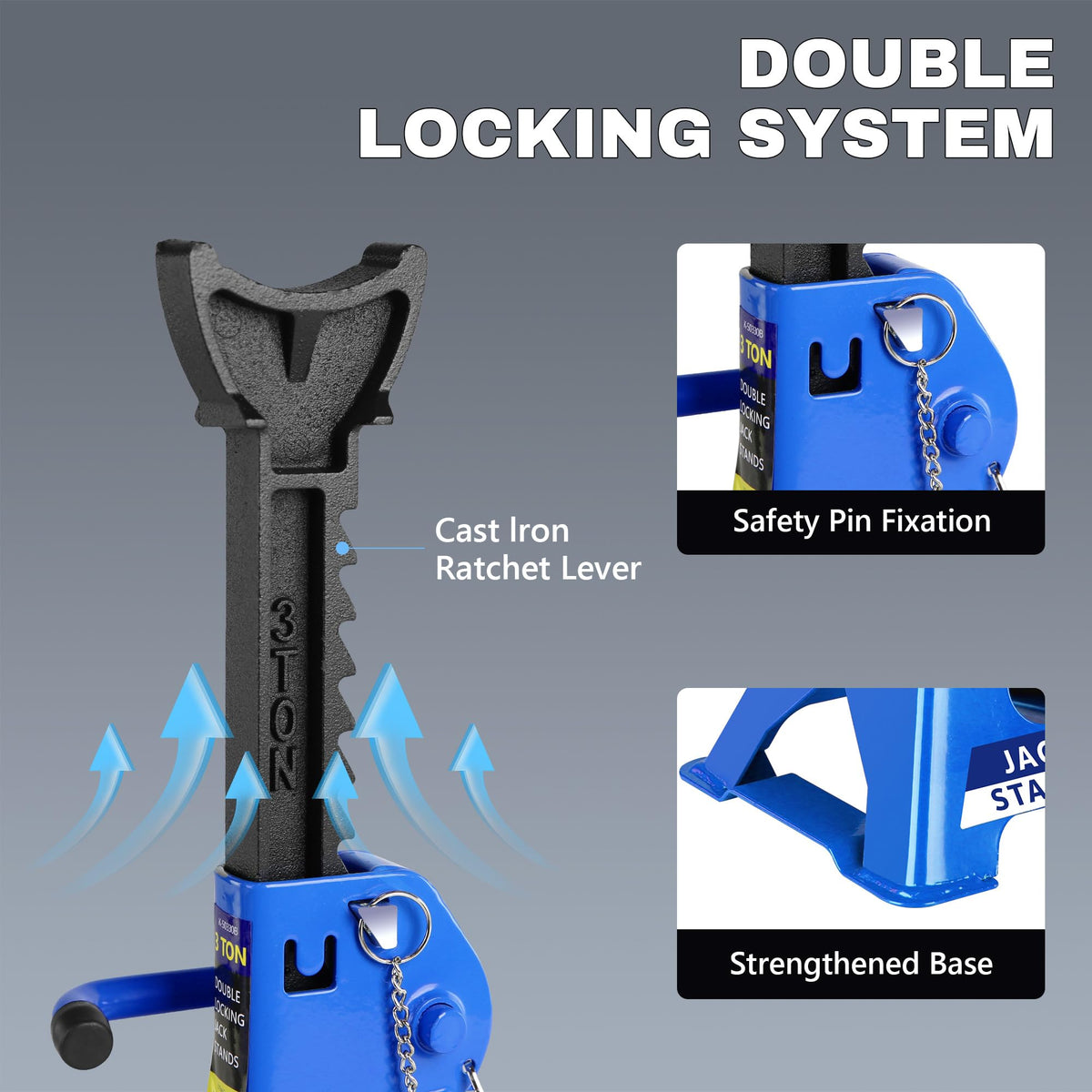 2 Ton Low Profile Hydraulic Floor Jack with Jack Stands N5306