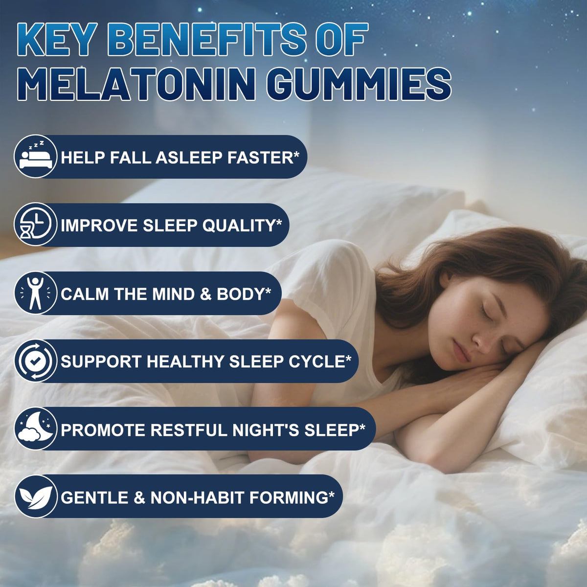 10mg Melatonin Gummies 60 Count Q2994