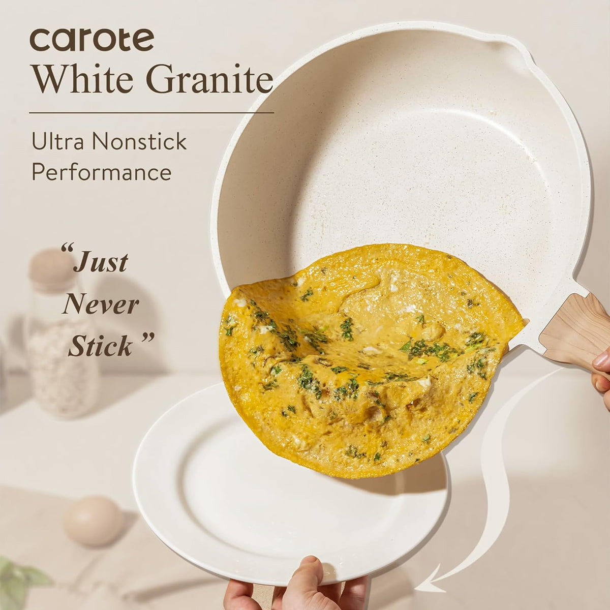 21 Pc Nonstick Cookware Set with Egg Pan Q7723