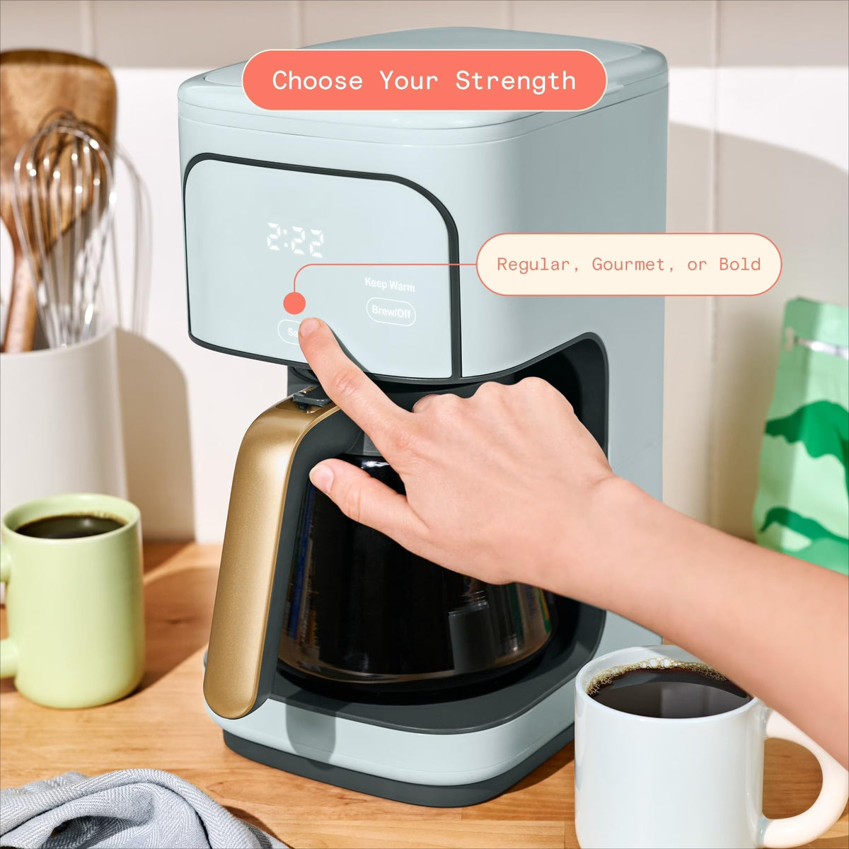 12-Cup Programmable Drip Coffee Maker E17833