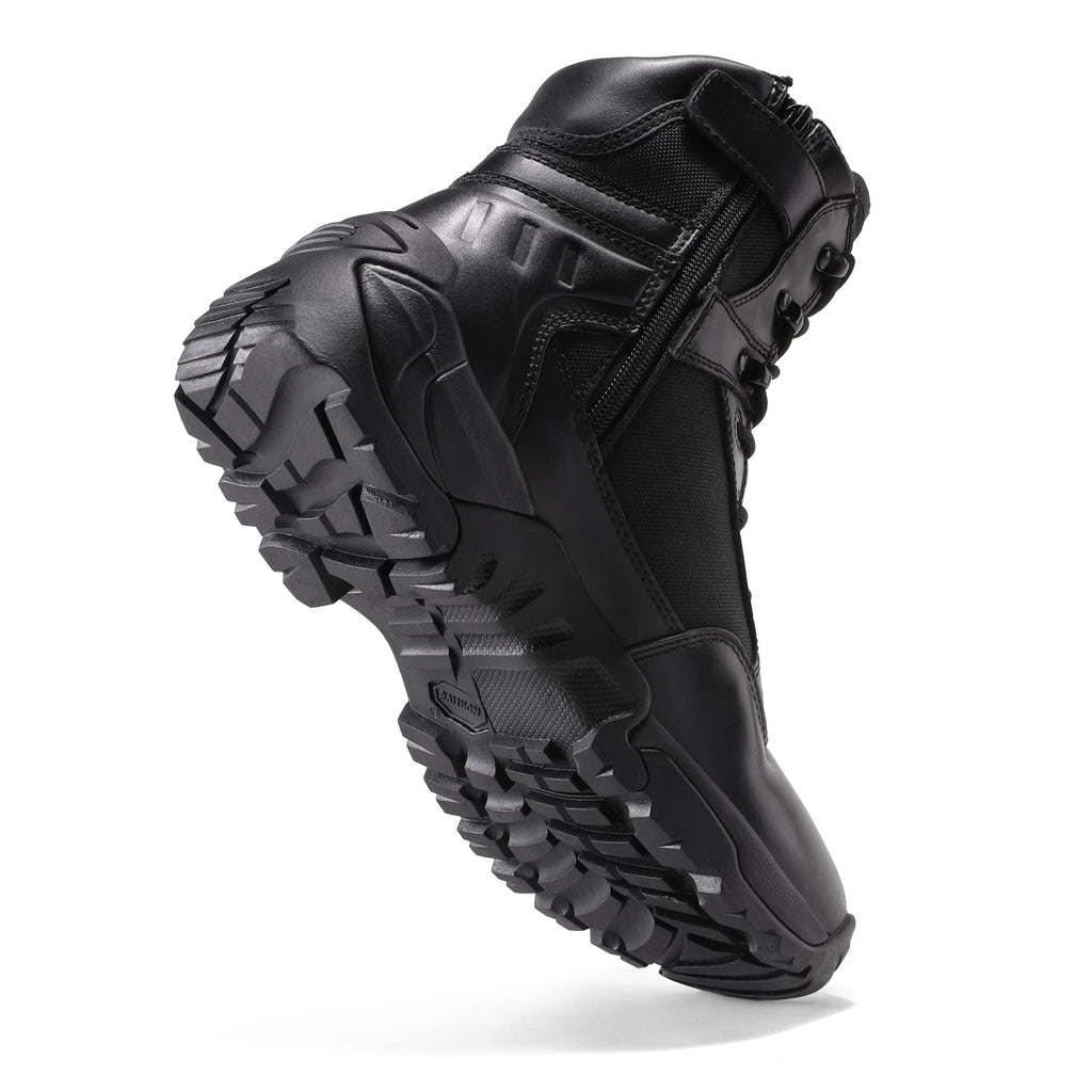 Men's Side Zipper Tactical Work Boots G9891