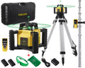 Green Self-Leveling Rotary Laser Level Kit with Tripod C164150