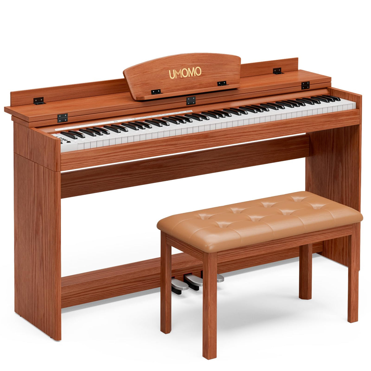 88 Weighted Keys Upright Digital Piano with Bench B45536