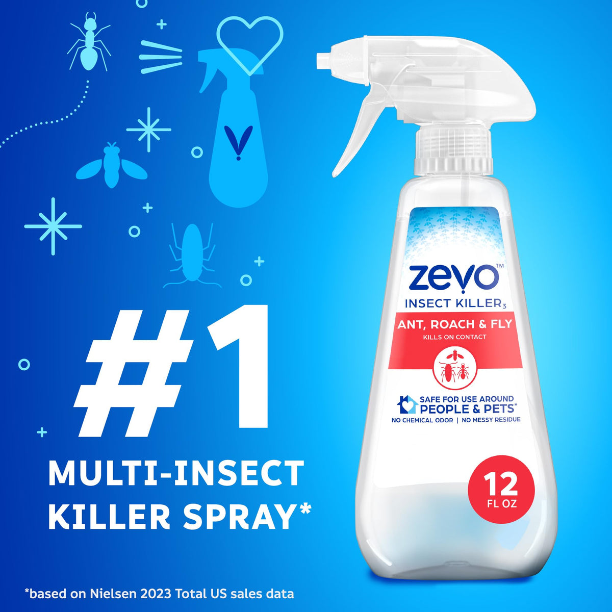 Multi Insect Bug Spray 2 Bottles R6212