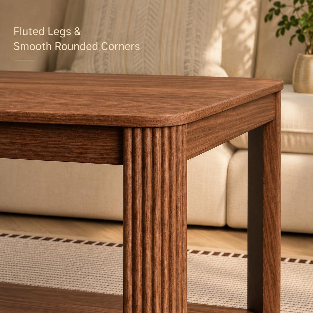 Walnut Coffee Table N6957