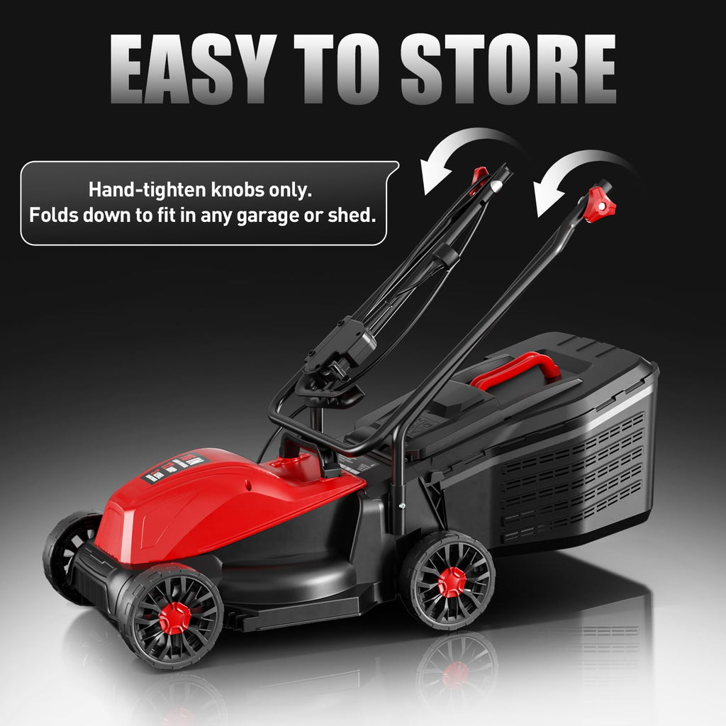16" Corded Lawn Mower with 3-Position Height Adjustment X36189
