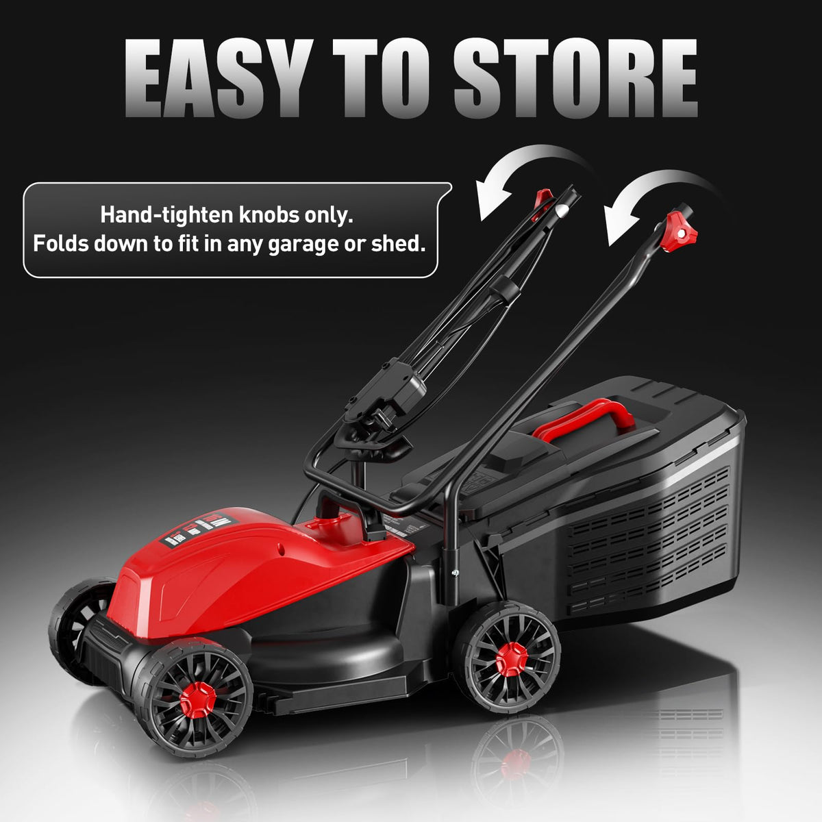 16" Corded Lawn Mower with 3-Position Height Adjustment X36189