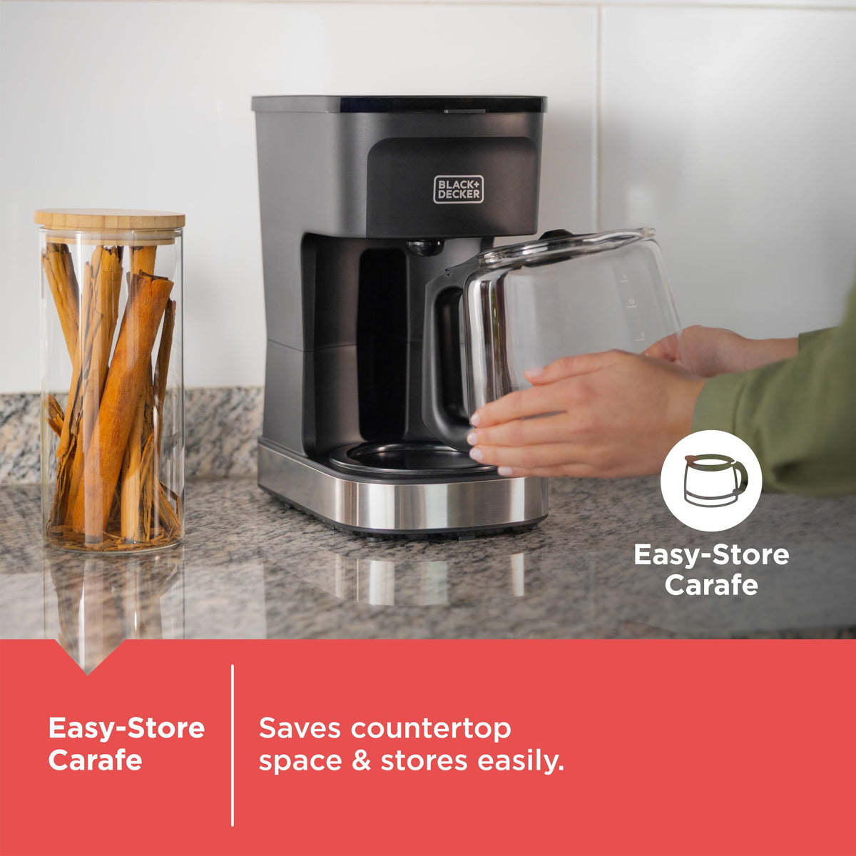 12-Cup Stainless Steel Drip Coffee Maker E518909