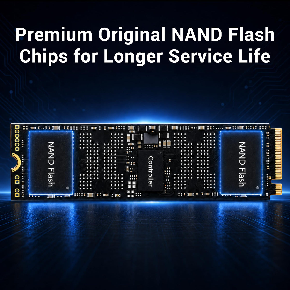 512GB PCIe Gen4 x4 NVMe M.2 2280 SSD W874045