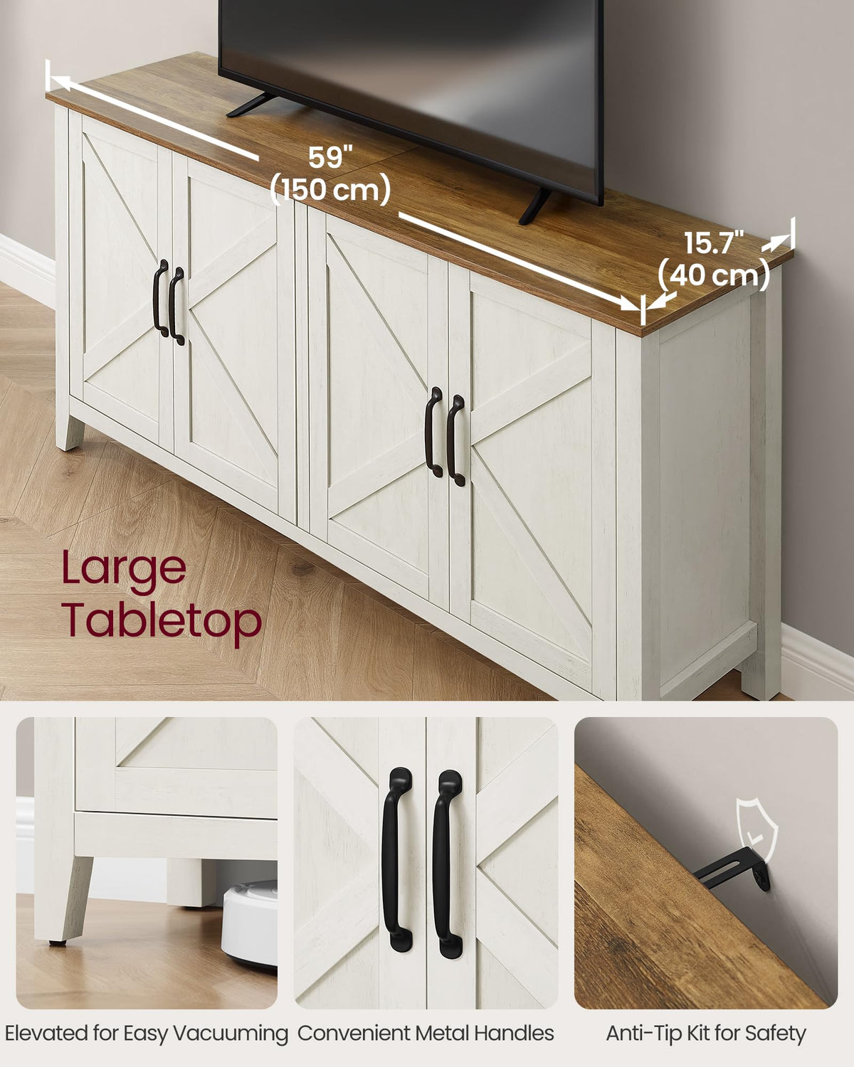 Buffet Cabinet with Adjustable Shelf L58529