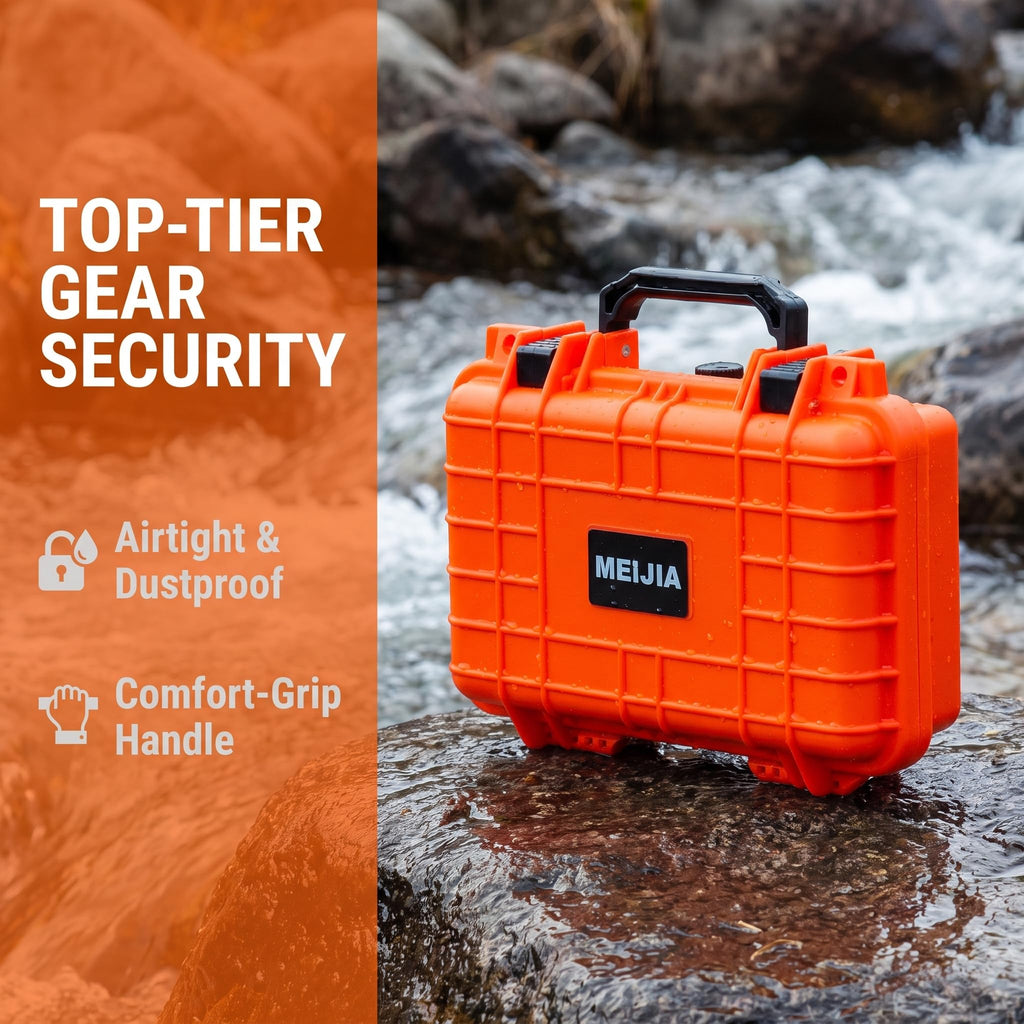 Portable Waterproof Hard Case with Customizable Foam C364523