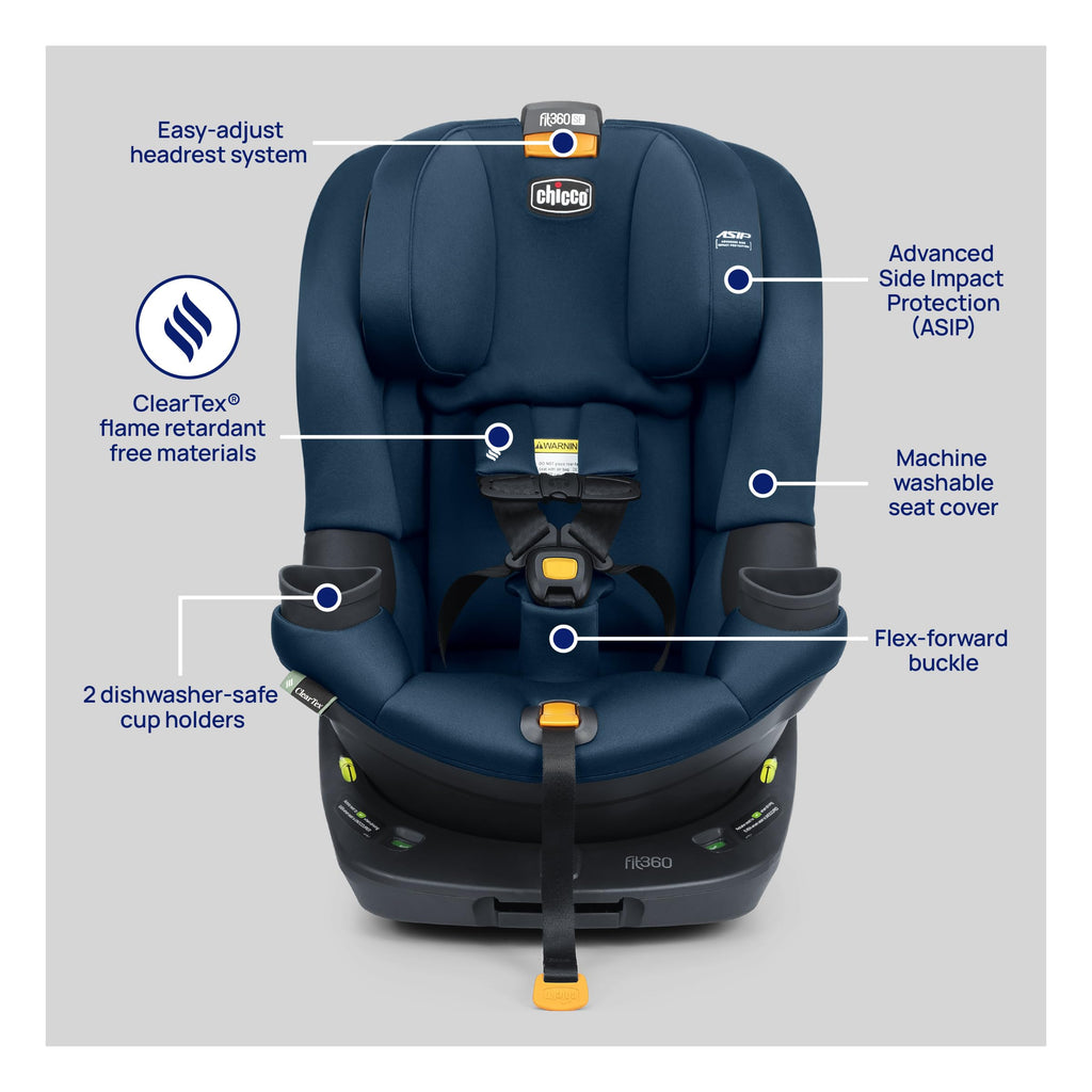 Rotating Convertible Toddler Car Seat T74264