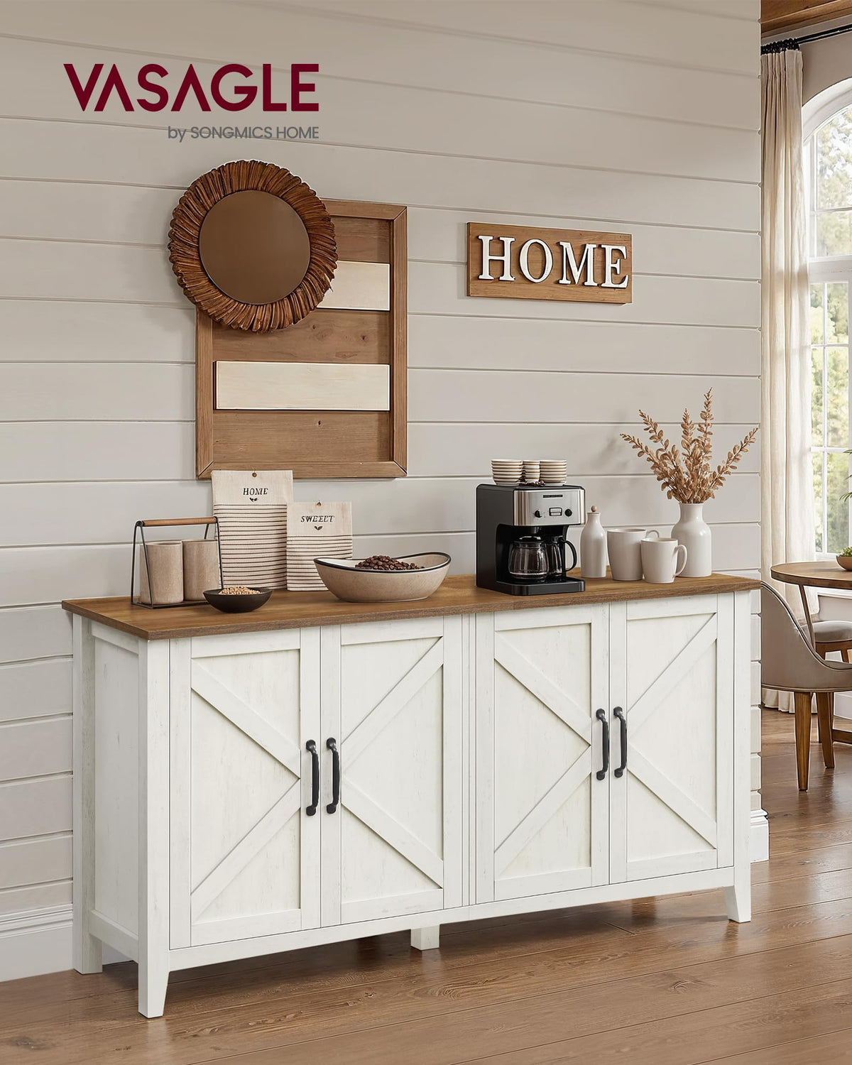 Buffet Cabinet with Adjustable Shelf L58529