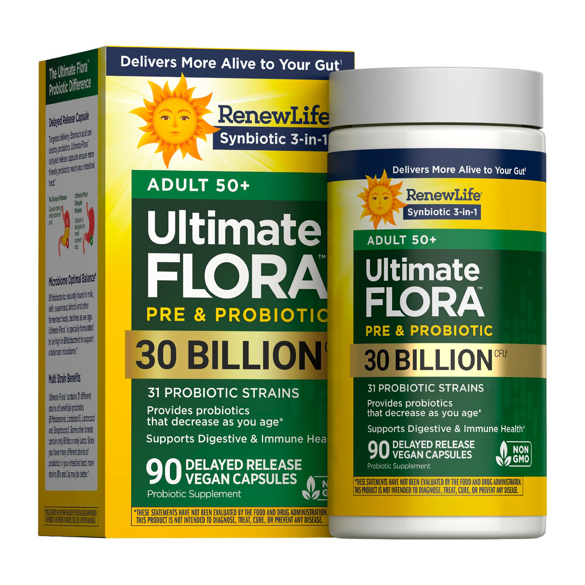 50+ Probiotic 30 Billion CFU 31 Strains J449352