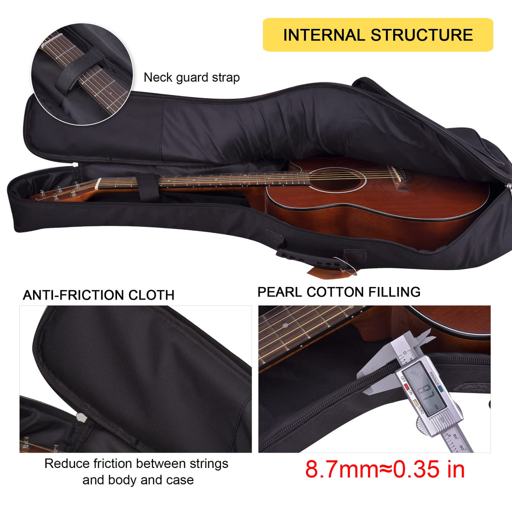 36 Inch Acoustic Guitar Case Soft Padded Gig Bag S87903