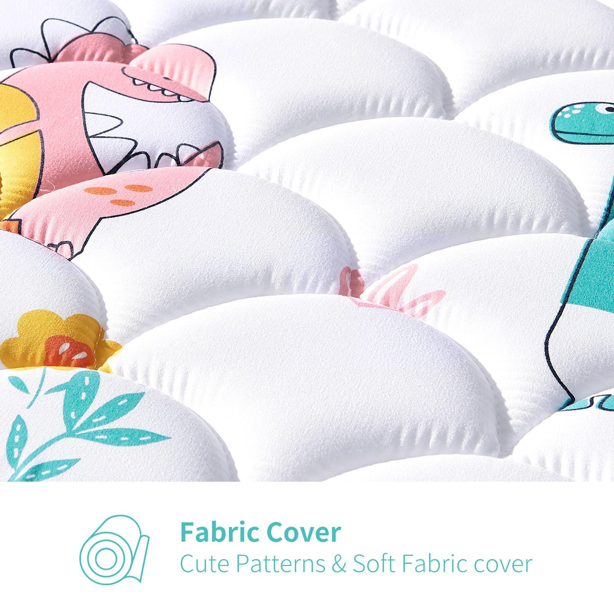 5" Firm Hypoallergenic Crib and Toddler Mattress Q6975