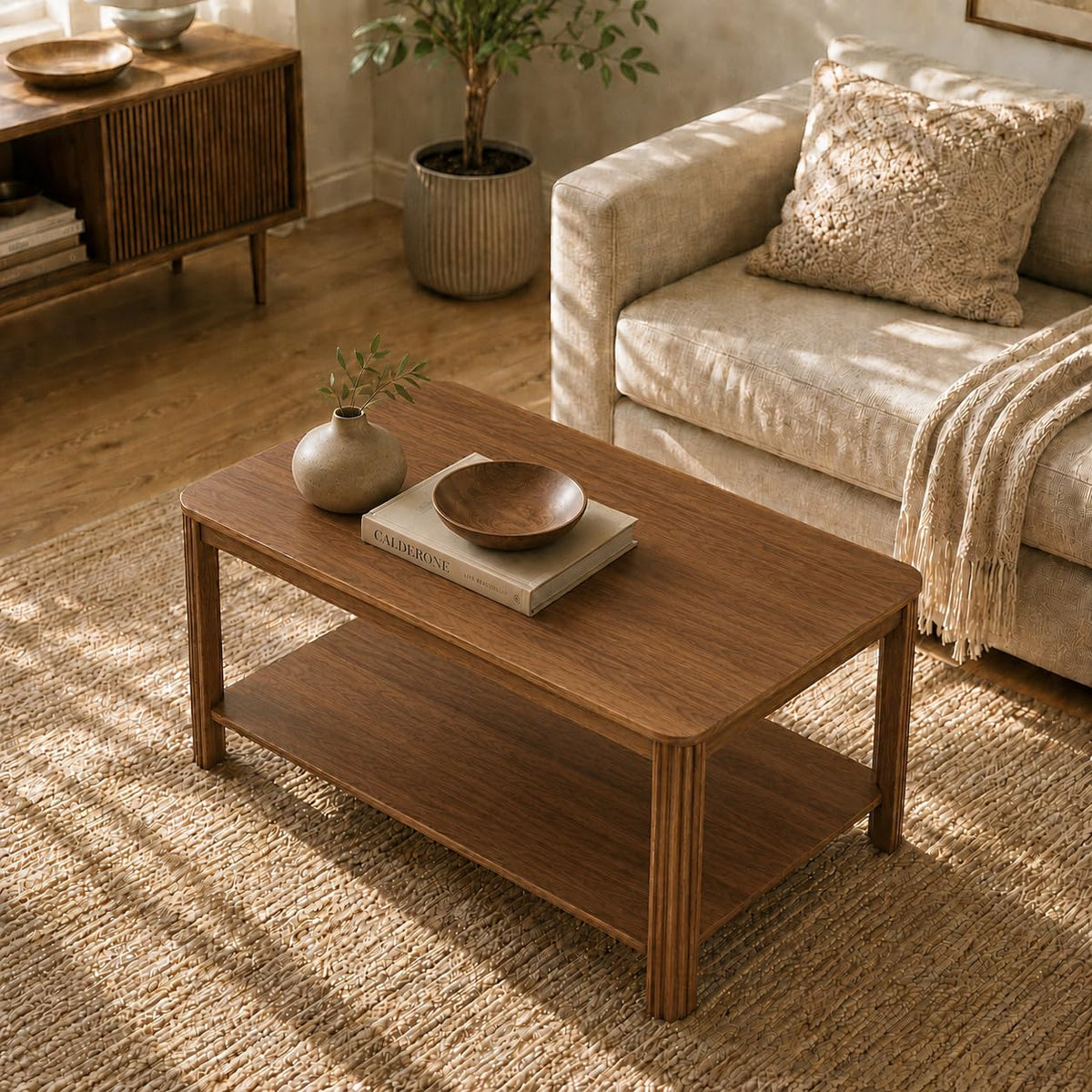 Walnut Coffee Table N6957