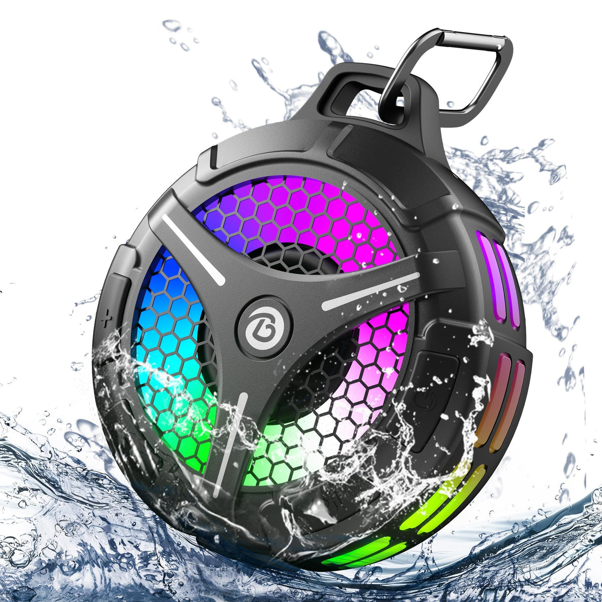 Waterproof Bluetooth Shower Speaker with Suction Cup I639495