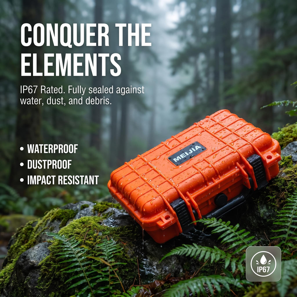 Portable Waterproof Hard Case with Customizable Foam C364523
