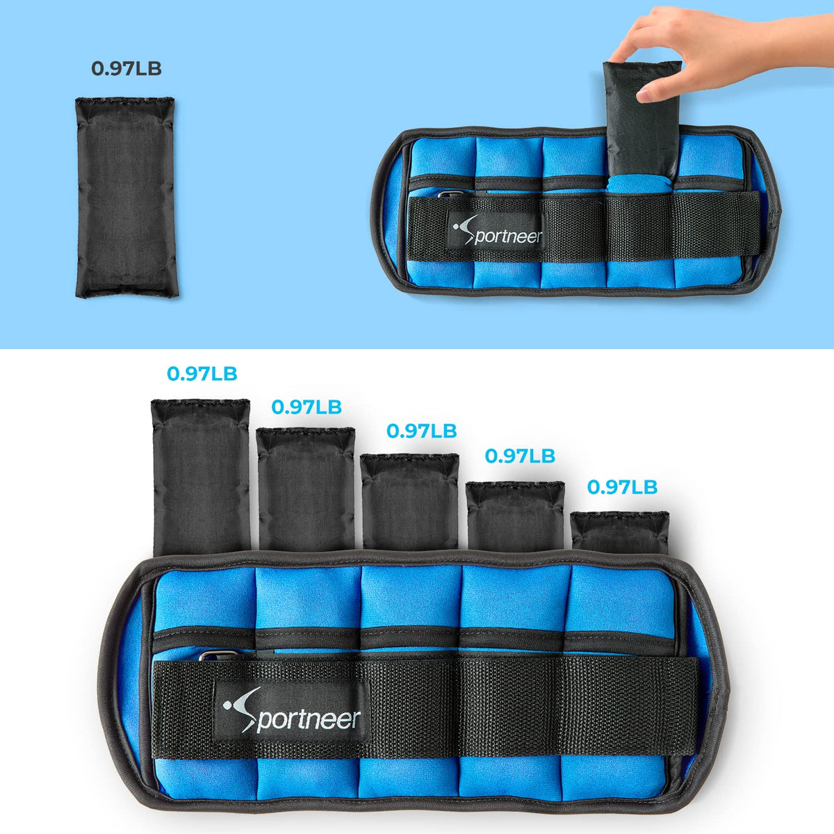 Ankle Weights with Hand Weights Set G6373