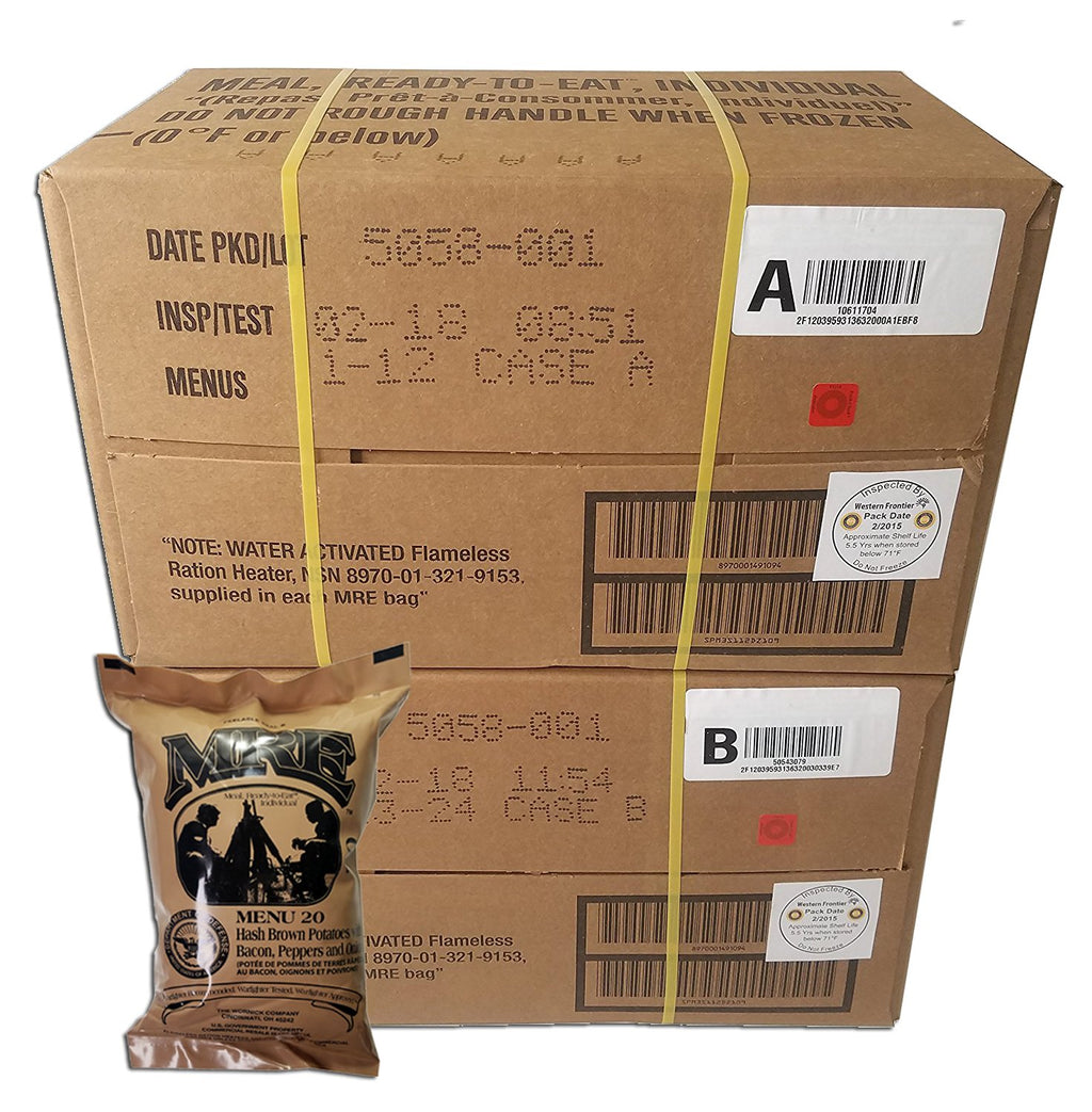 24 Meals MRE Case U8196