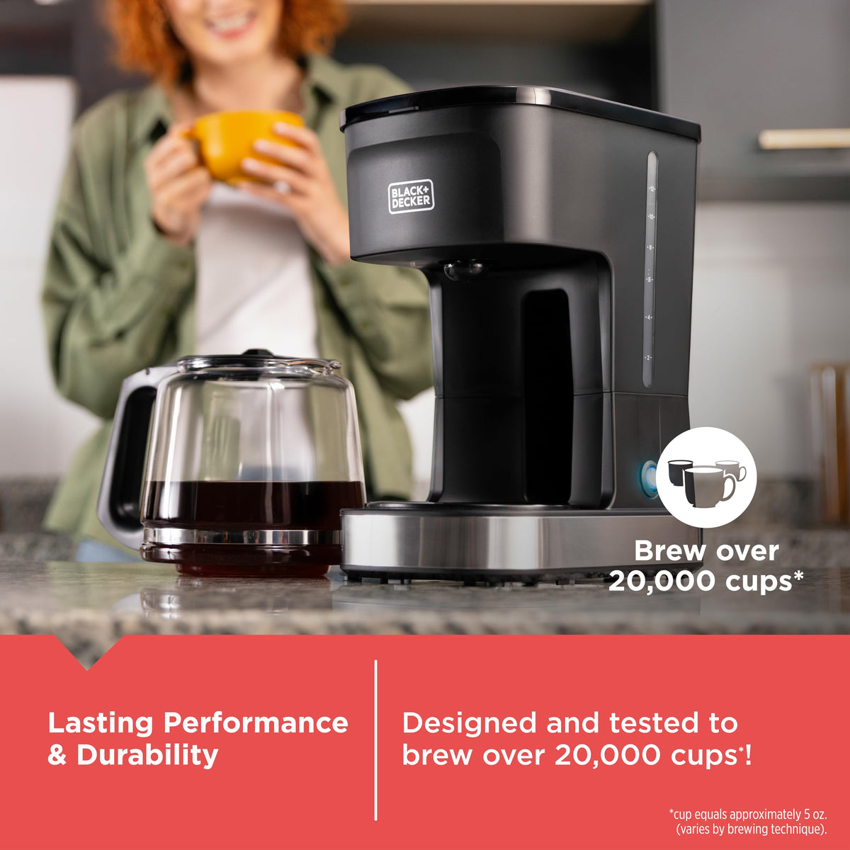 12-Cup Stainless Steel Drip Coffee Maker E518909