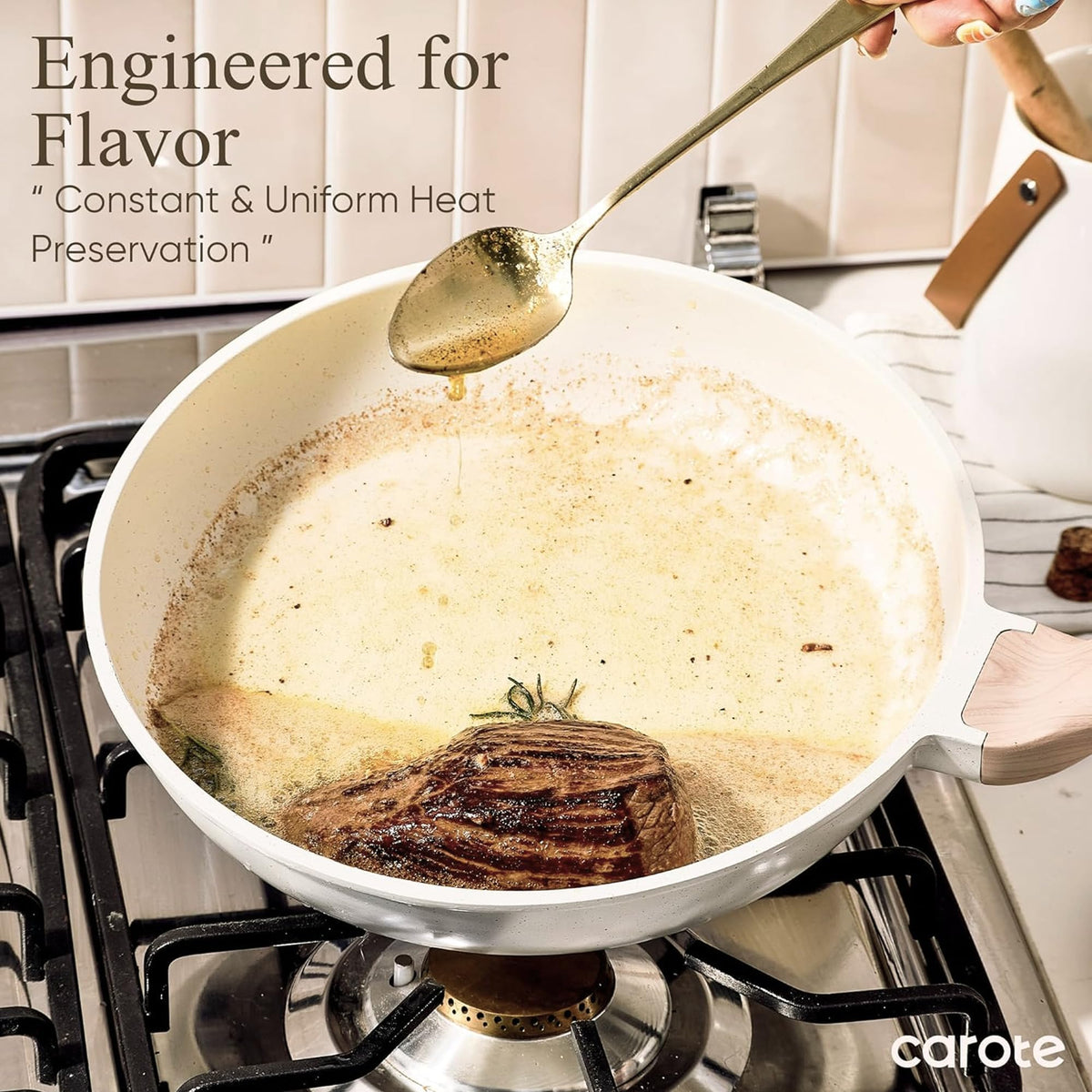 21 Pc Nonstick Cookware Set with Egg Pan Q7723