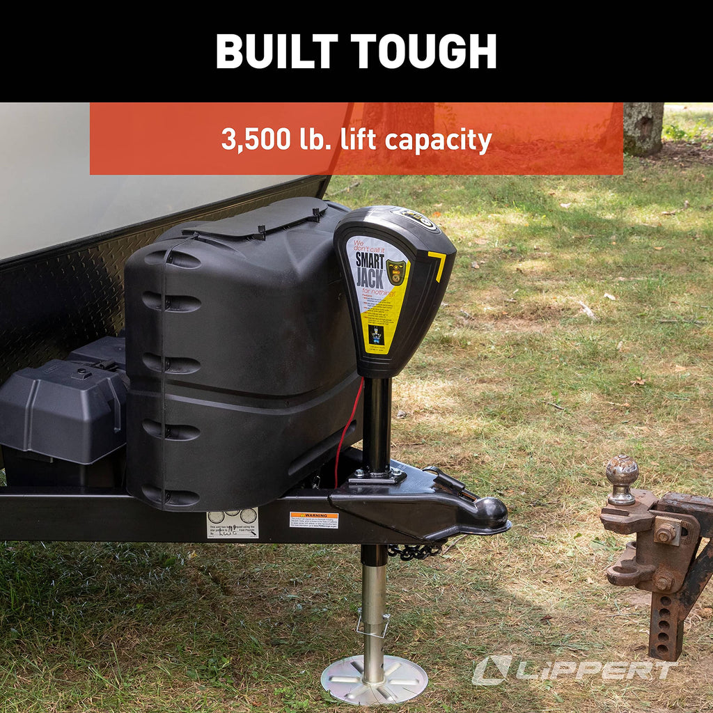 3,500 lbs Automatic Power Trailer A-Frame Tongue Jack Q151