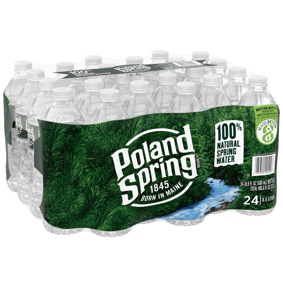 Spring Bottled Water 16.9 Fl Oz 96 Pack P3926
