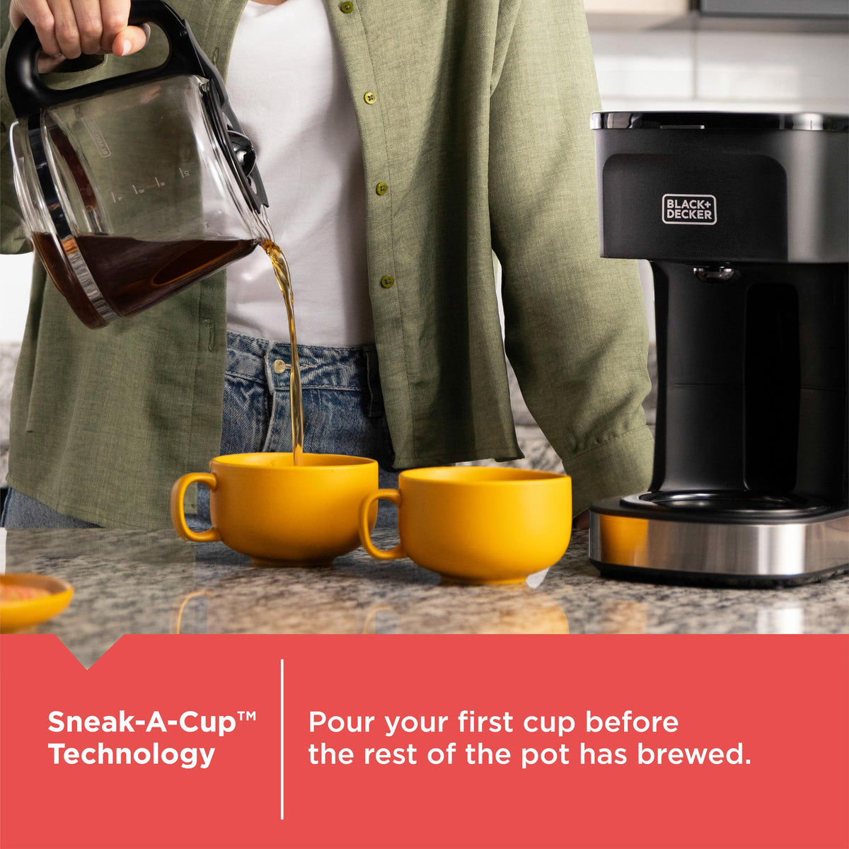 12-Cup Stainless Steel Drip Coffee Maker E518909